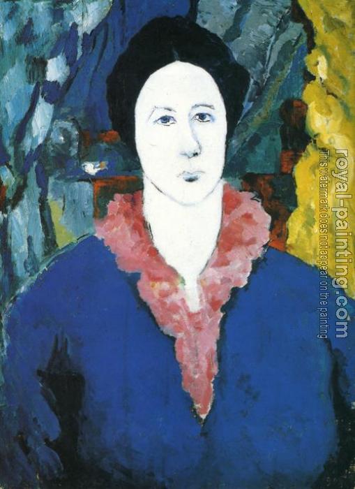 Kazimir Malevich : Blue Portrait